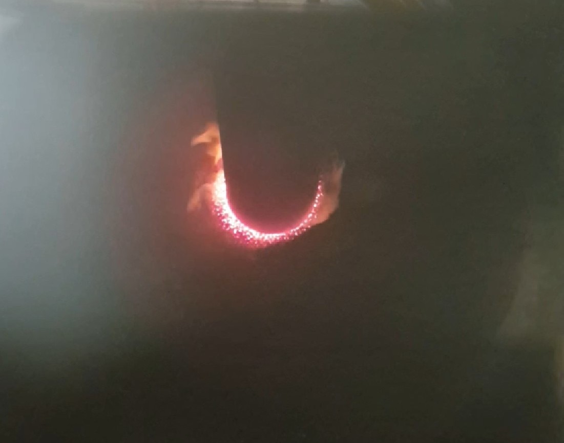 IMAGE #1 Première image de l'Arc Plasma du RRQ PUREVAPTM GEN3 en opération