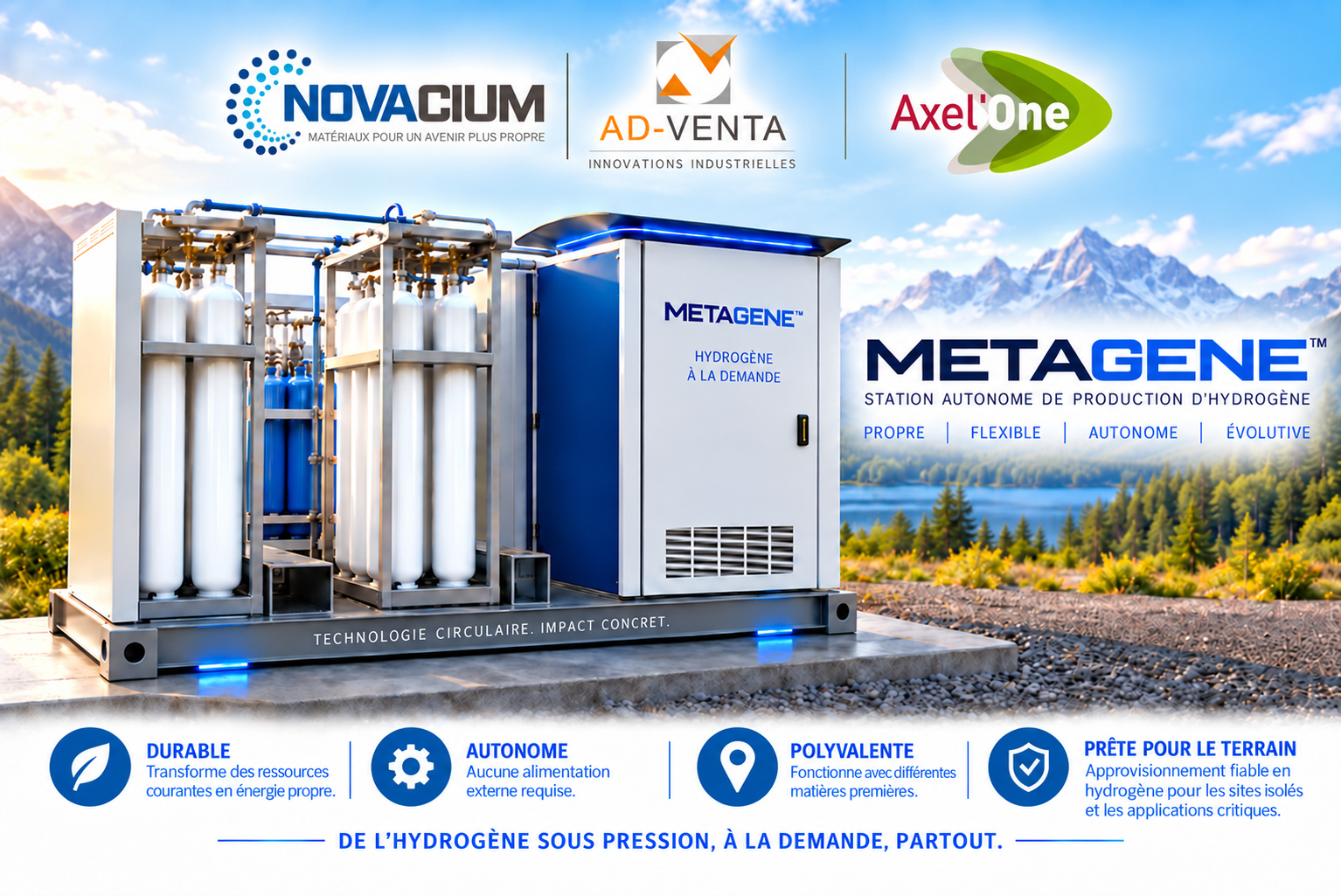 French autonomous hydrogen station showcase